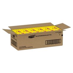 Lipton Black Decaffeinated Hot Tea Bags, 72 Count, 6 Per Case