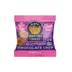 Siete Family Foods Mexican Chocolate Chip Cookies, 0.67 Ounce, 120 Per Case