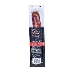 Riffs Smokehouse Bacon Sweet Meat Candy, 0.7 Ounce, 144 Per Case