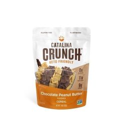 Catalina Snacks Crunch Chocolate Peanut Butter Cereal, 9 Ounce, 6 Per Case