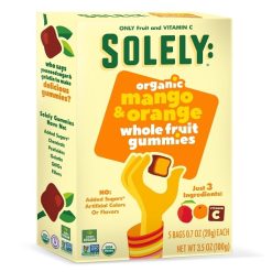 Solely Mango Orange Gummy Candy, 3.5 Ounce, 8 Per Case