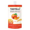 Tastelli Peach Drinkable Jelly, 5.07 Ounce, 4 Per Pack, 10 Per Case