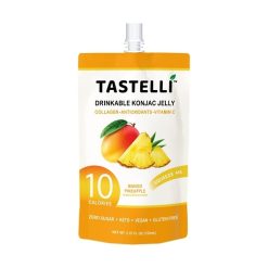 Tastelli Mango Pineapple Drinkable Jelly, 5.07 Ounce, 4 Per Pack, 10 Per Case