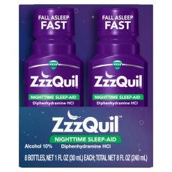 Vicks Sleep Aid, 1 Ounce, 8 Per Pack, 4 Per Case