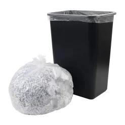 Brighton Professional High Density Trash Bags, 10 Gallon, Clear, 1000 Bags/Box