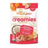 Happy Baby Organic Creamies Freeze-Dried Veggie, Fruit & Coconut Milk Snacks, 1 Ounce, 8 Per Case