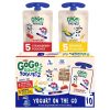 Materne Go Go Squeez Strawberry & Banana Applesauce Variety Pack, 3 Oz, 10 Count, 6 Per Case