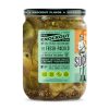 Suckerpunch Gourmet Kosher Dill Pickle Chip Jar, 24 Fluid Ounce, 6 Per Case
