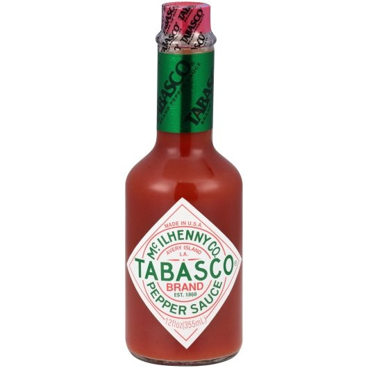 Tabasco Pepper Sauce Hot Sauce Bottle, 12 Fluid Ounce, 12 Per Case