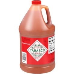 Tabasco Pepper Sauce, 1 Gallon, (Pack of 4)