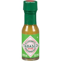 Tabasco Miniature Green Pepper Sauce 0.125 Ounces Per Bottle - 144 Per Case