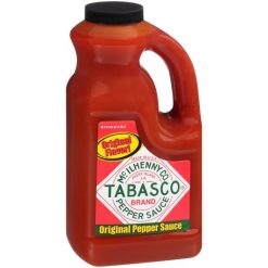 Tabasco Original Pepper Sauce, 0.5 Gallon Jug - 2 Per Case