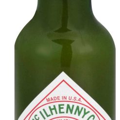 Tabasco Green Pepper Hot Sauce Bottle, 5 Fluid Ounce, 12 Per Case