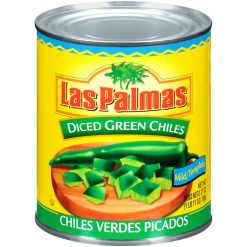 Las Palmas Green Diced Chiles, 27 Ounces - 12 Per Case