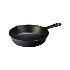 Lodge 8 Inch Cast Iron Preseasoned Skillet, 3 Per Case