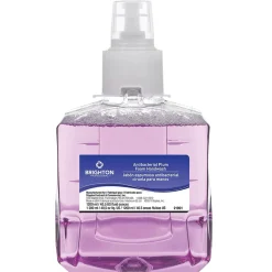 Brighton Professional Antibacterial Foaming Hand Wash, Plum Scent, LTX-12 Refill, 1,200 mL, 2 Per Case