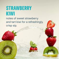 Liquid I.V. Sugar Free Strawberry Kiwi Energy Electrolyte Drink Mix 8 Count, 0.49 Ounce, 8 Per Pack, 12 Per Case