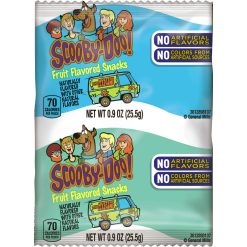 Betty Crocker Scooby-Doo Fruit Snacks, .9 Oz Bag, 96 Bags per Case