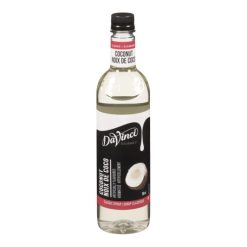 Davinci Gourmet Syrup Coconut Flavored, 750 Milliliter, 4 Per Case