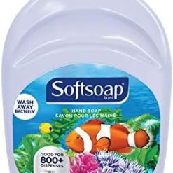 Softsoap Liquid Hand Wash Aquarium, 50 Fluid Ounces, 6 Per Case