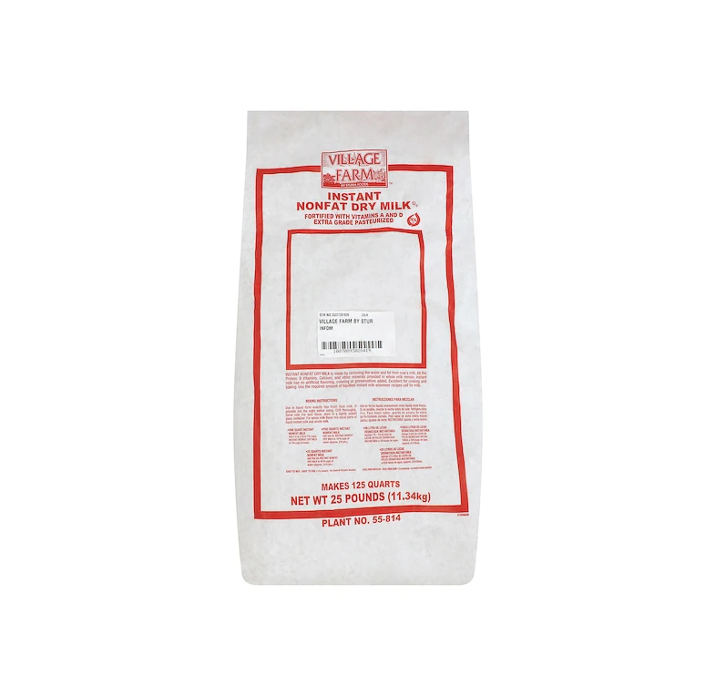 Village Farm by Sturm Instant Nonfat Dry Milk, 25 Pounds