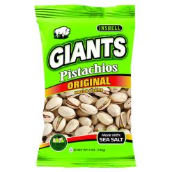 Giants Pistachios Original Roasted & Salted, 5 Ounce, 8 Per Case