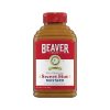 Beaver Sweet Hot Mustard Bottle, 13 Ounce, 6 Per Case