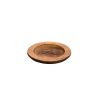 Lodge Round Wood Stain Underliner, 6 Per Case