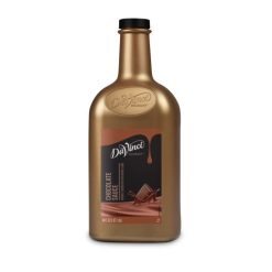 Davinci Gourmet Chocolate Sauce, 0.5 Gallon, 6 Per Case