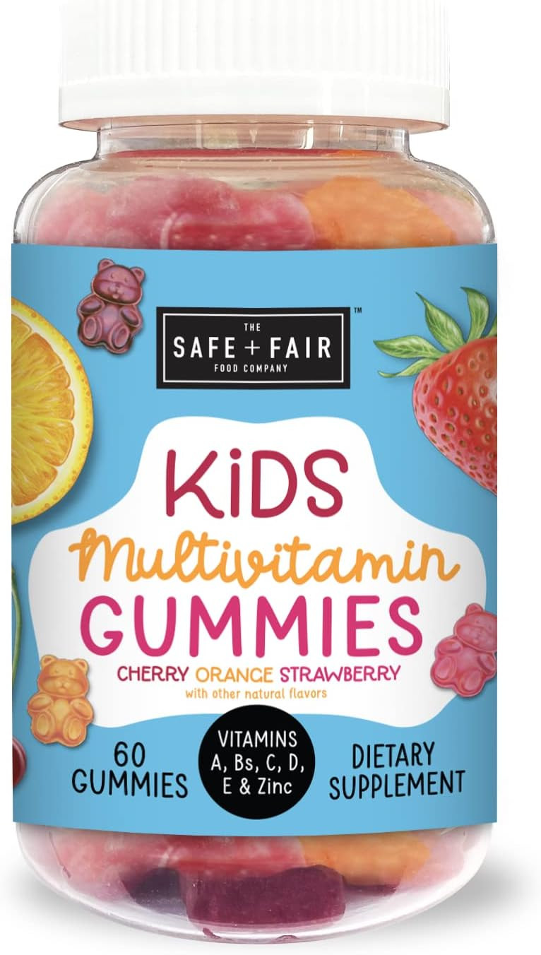 Safe + Fair Kids Multivitamin Gummies, 5.3 Ounce, 12 Per Case