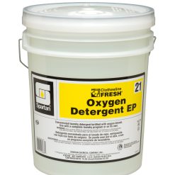 Spartan Oxygen Detergent EP Concentrated Laundry Detergent, Clothesline Fresh, 5 Gallon