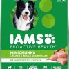 Iams Proactive Health MiniChunks Chicken Adult Dog Food, 15 Pound.
