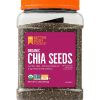 Better Body Foods Organic Chia Seeds, 2 Pounds (Pack of 6)