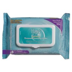 Sani Professional Hygea Flushable Personal Cleansing Cloths, 48 Count, 12 Per Case