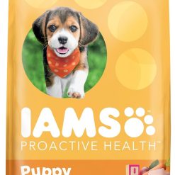 IAMS Puppy Chicken and Whole Grain Recipe Dry Dog Food , 7 Pound, 4 Per Case