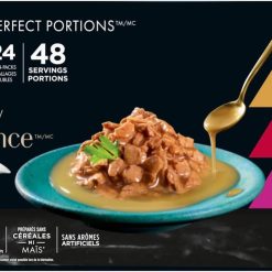 Sheba Chicken & Turkey Chunks Inch Gravy, 24 Count