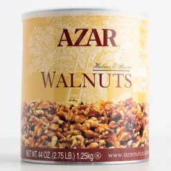 Azar Halves & Pieces Walnut, 2 Pound, 3 Per Case