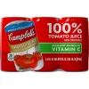 Campbell s Juice Tomato 48 5.5Z, 33 Fluid Ounces, 8 Per Case