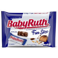 Baby Ruth Fun Size Chocolate Bar, 10.2 Ounce, 12 Per Case