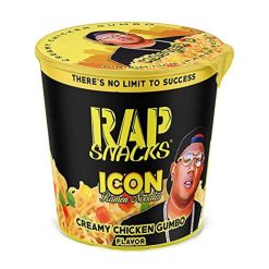 Rap Snacks Creamy Chicken Gumbo Ramen, 2.25 Ounce, 12 Per Case