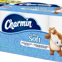 Charmin Ultra Soft Toilet Tissue Unscented, 16 Count