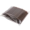 The Sustainable Agave Company 8 Regular Brown Agave Straws (Branded) 5000 Per Case