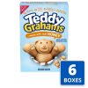 Teddy Grahams Honey Cookies, 10 Ounces, 6 Packs Per Case