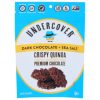 Undercover Snacks Dark Chocolate Sea Salt, 2 Ounces, 12 Per Case