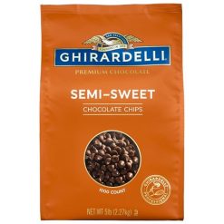 Ghirardelli Semi Sweet Chocolate Chips, 80 Ounces, 2 Per Case