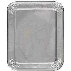 Hfa Handi-Foil Half Size Full Curl Edge Lid For Steam Table Pan, 100 Per Case