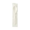 World Centric Spoon Individually Wrapped Corn Starch, 750 Each, 1 Per Case