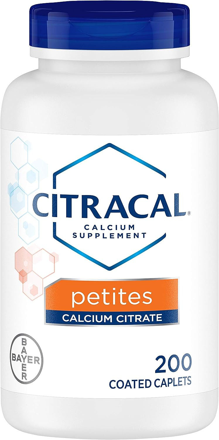 Citracal Petites 200Ct, 200 Piece, 3 Per Box, 8 Boxes Per Case
