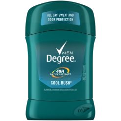 Degree Men Cool Rush 48 Hour Anti-Perspirant, 1.7 Fluid Ounces, 6 Per Box, 2 Boxes Per Case