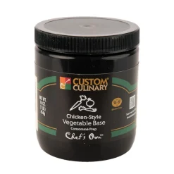 Chef s Own Chicken-Style Vegetable Consomme Vegan Base, 1 Pound, 12 Per Case